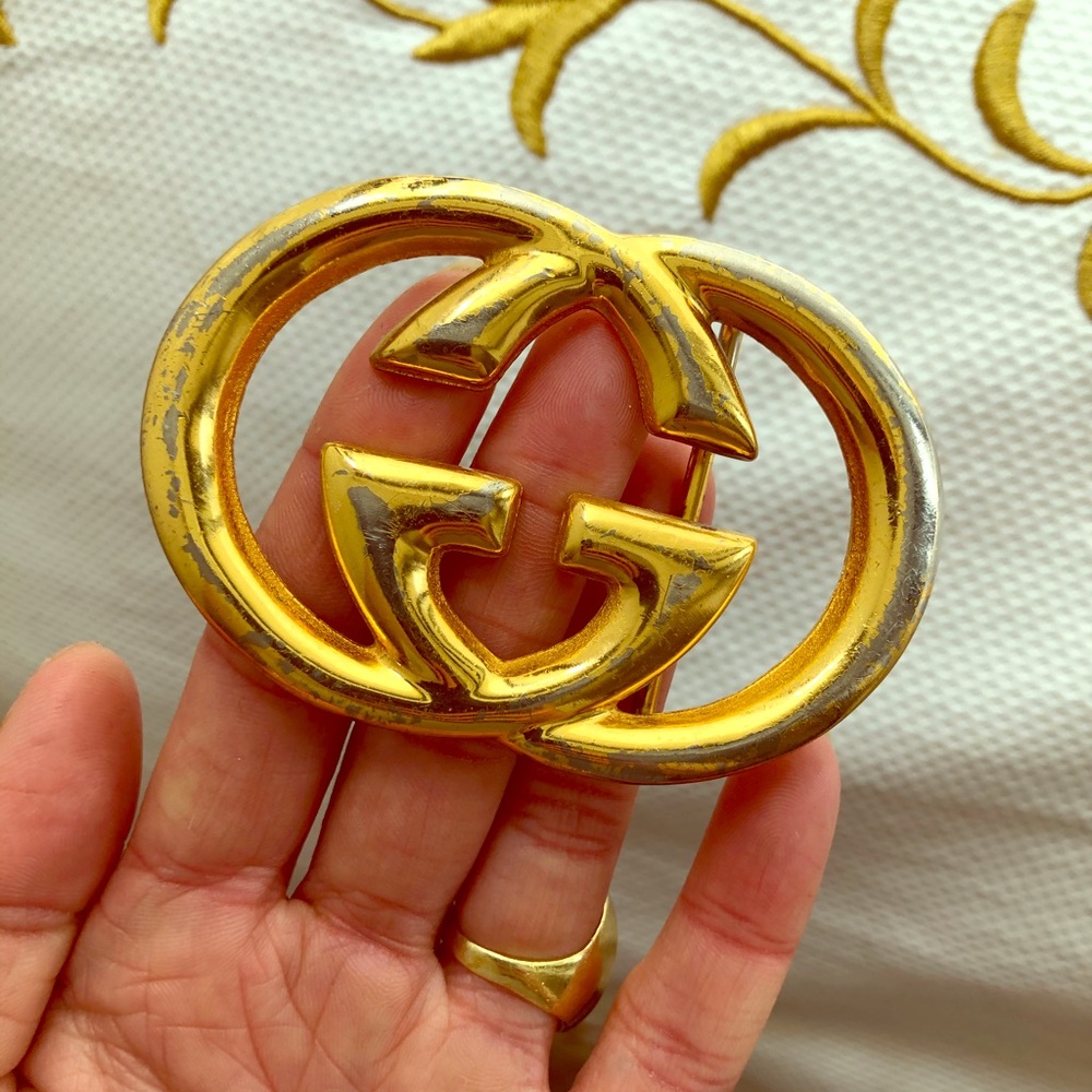 Vintage 1980’s Gucci Belt Buckle